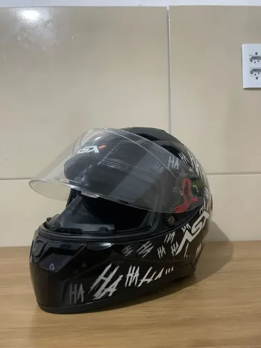 Capacete asx tamanho 58