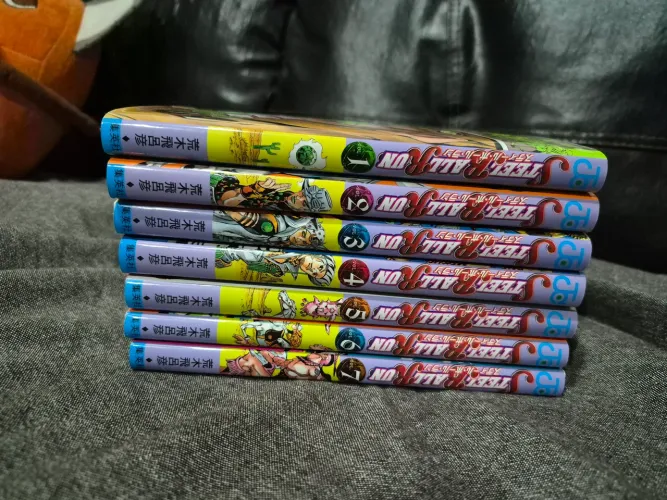 Manga Jojo parte 7: steel ball run em japonês