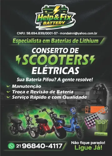 Reparos em Baterias de Lithium 