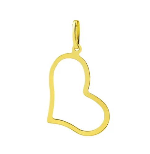 Pingente de coração ouro 18k