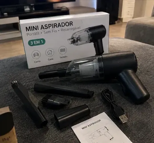 MINI ASPIRADOR PORTÁTIL AJ-S17
