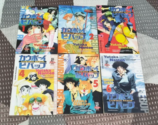Cowboy Bepop completo com box - Mangá JBC