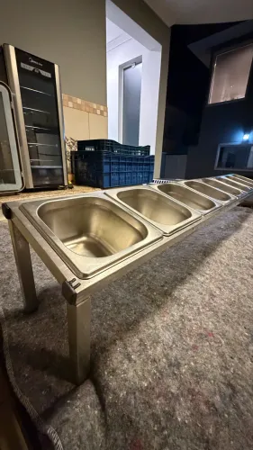 Suporte e Cubas GNV para balcão