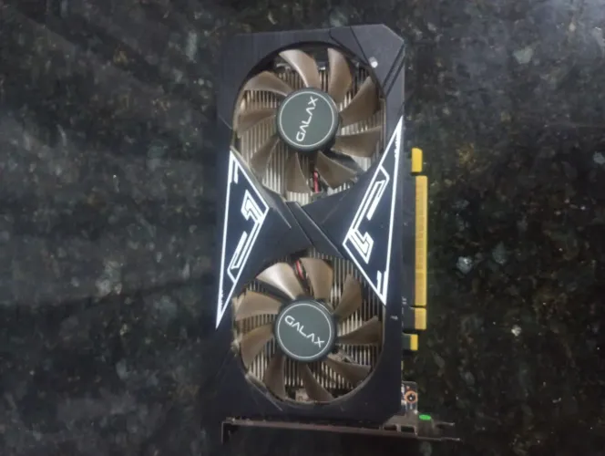 Placa de vídeo GTX Galaxy 1650 oc 4 GB ddr6
