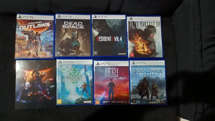JOGOS PS5/PS4 USADOS (VALORES DESCRIÇÃO)