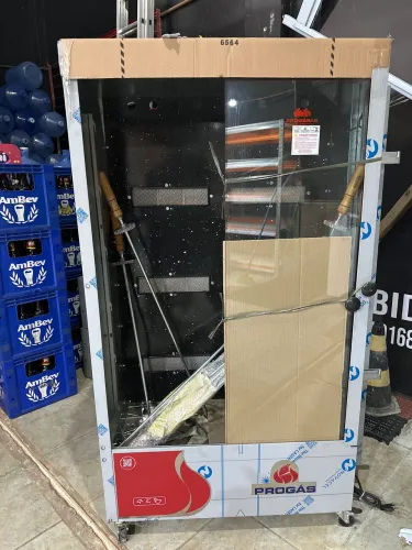 FORNO ASSADOR ROTATIVO PROGÁS PR-631TR - NOVO 