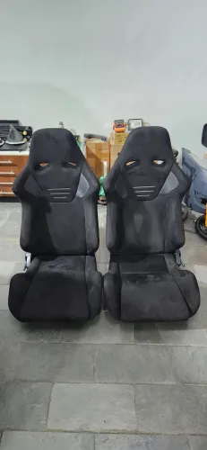 Par de banco Recaro SR6 réplica