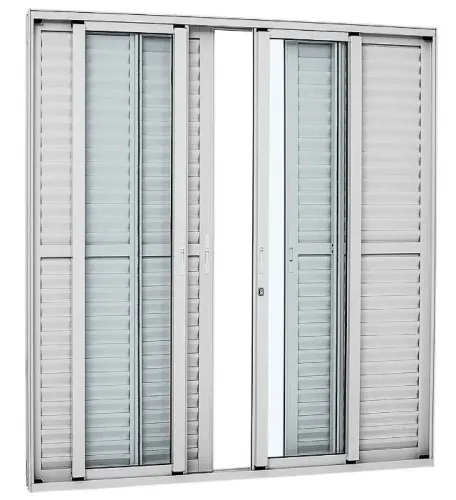 PORTA BALCÃO 06 FOLHAS BRANCA (COM FECHADURA) - LINHA 25 Preço: A partir de R$ 1.870,00