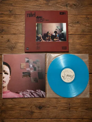 Disco Vinil Rubel - As Palavras Vol. 1 - Vinil Azul Edição Especial