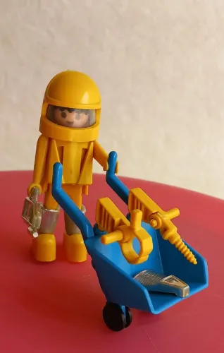 Playmobil Trol Espacial Brinquedo Antigo