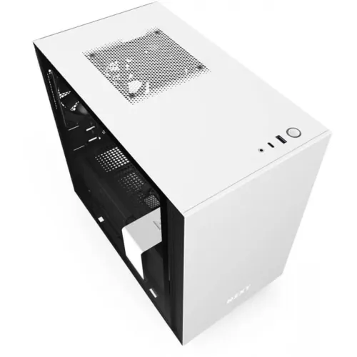 Gabinete NZXT H210i Branco com 2 fans