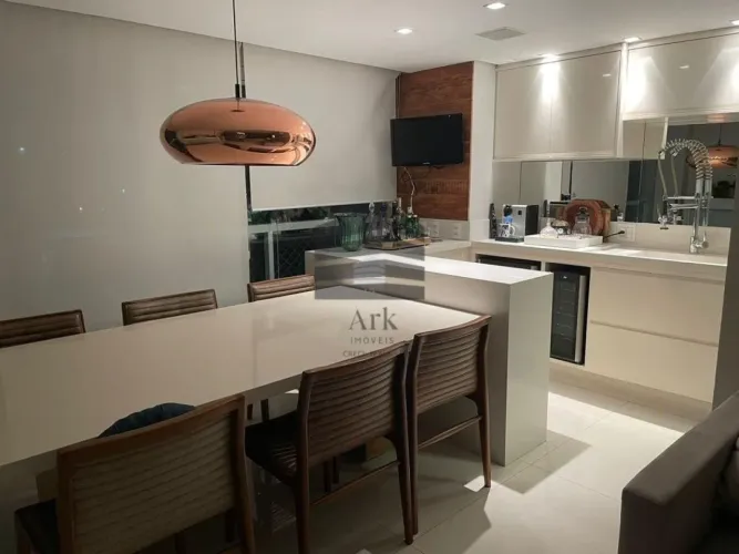 3 suítes, MOBILIADO, 134m², lazer Resort, planejado por arquiteto renomado