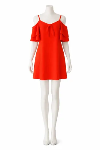 Vestido Cor de Laranja marca SPUK NOVO