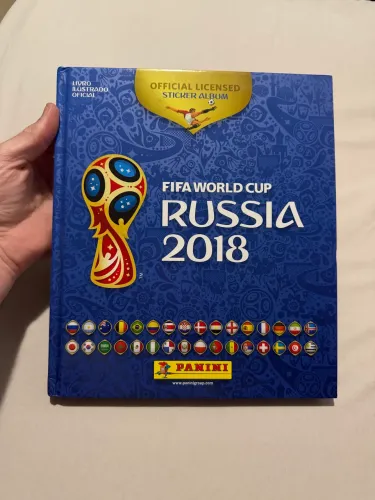 Álbum copa do mundo 2018 capa dura
