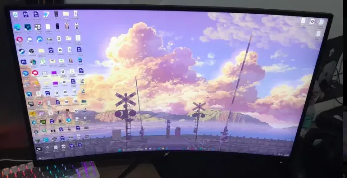 Monitor Gamer SuperFrame Precision, 27 Pol, Quad HD, Curvo, 180Hz