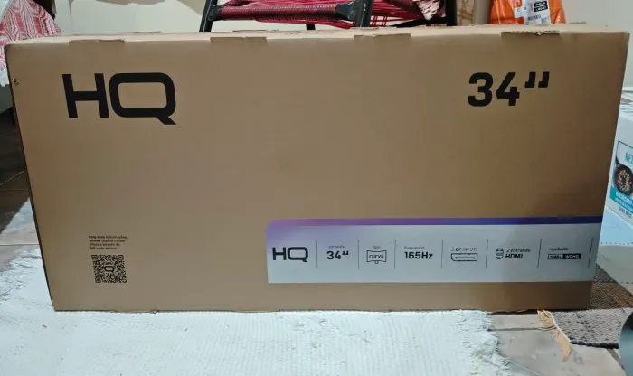 Monitor Curvo HQ 34" 2K 165Hz