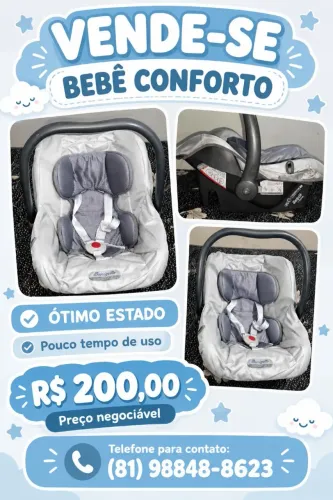 Bebê conforto Burigotto