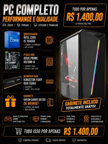 Kit Upgrade Intel + Brinde
