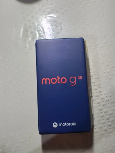 Moto g05 novo, nunca usado