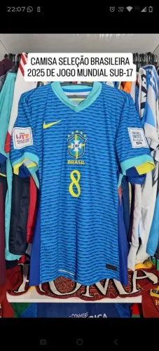 Camisa Seleção Brasileira #8 Tiago