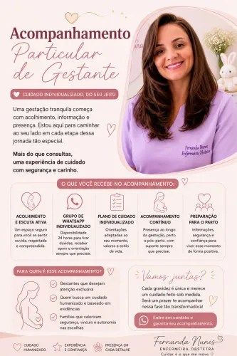 Acompanhamento particular de gestantes