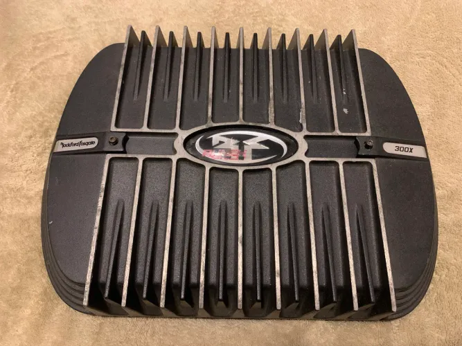 MÓDULO AMPLIFICADOR ROCKFORD FOSGATE PUNCH 300X - OLD SCHOOL - RELÍQUIA
