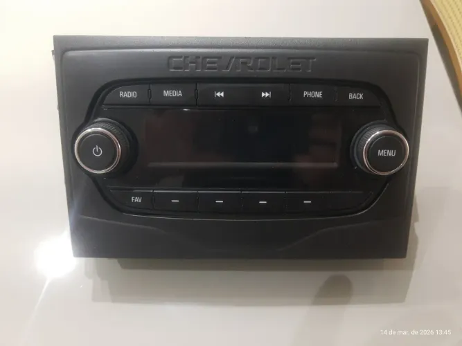 Som/rádio original Chevrolet
