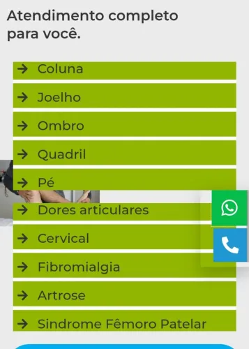 Procura tratamento de Fisioterapia e pilares?
