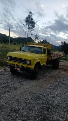 Caminhao chevrolet d 60 ano 1976 reduzido e freio a ar