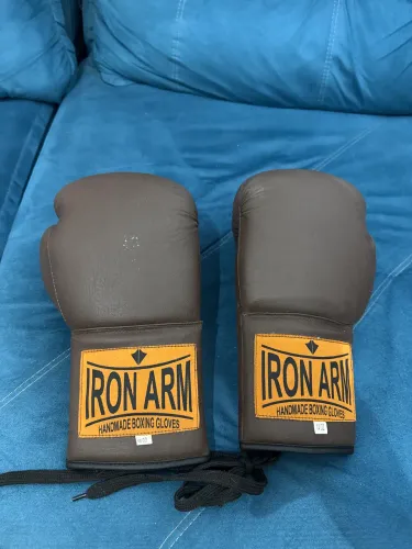Luvas de boxe muay thai luta Iron Arm