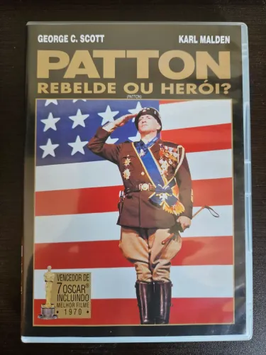 DVD Patton Rebelde ou Herói? - original 