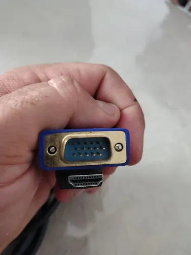 Conector De Cabo Vga - Cabo Adaptador De Vídeo - Para Monito