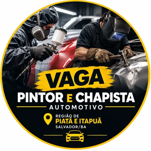 OPORTUNIDADE PINTOR E CHAPISTA AUTOMOTIVO