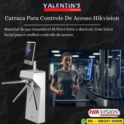 Catraca Para Controle De Acesso Hikvision