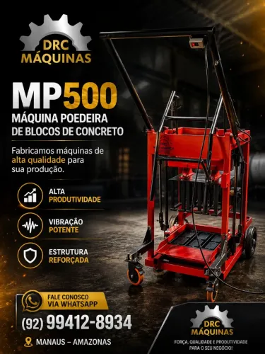 Equipamento para fábrica blocos