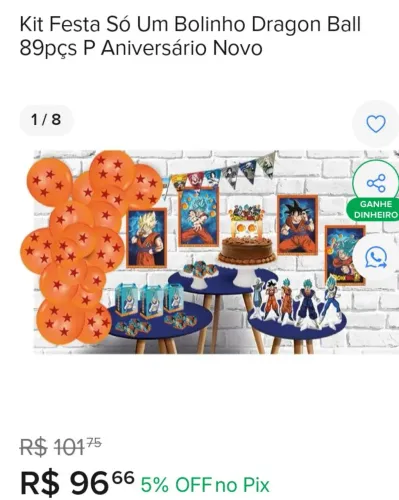 Só um Bolinho Dragon Ball