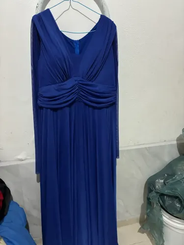 Vendo vestido azul royal
