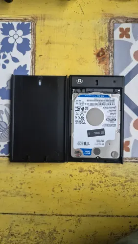 HD Externo 1TB USB 3.0 Western Digital WD Blue para Notebook e PC