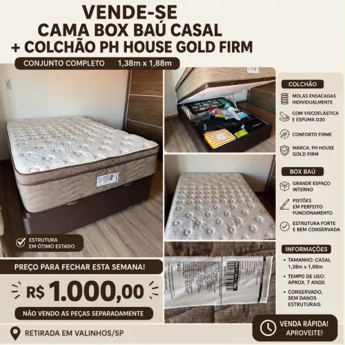 Cama box casal ?pro house?