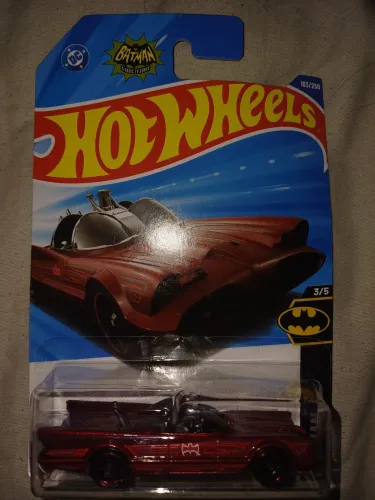 BATMAN HOT WHEELS - TV séries 1:64 miniatura 