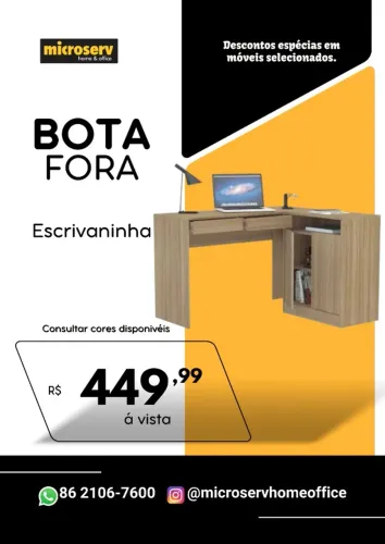 mesa escrivaninha