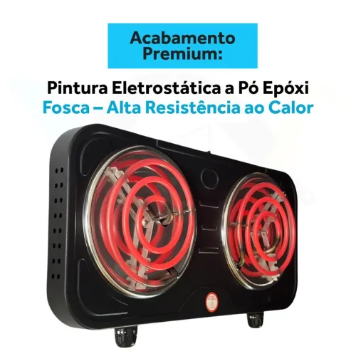 Fogareiro duas bocas