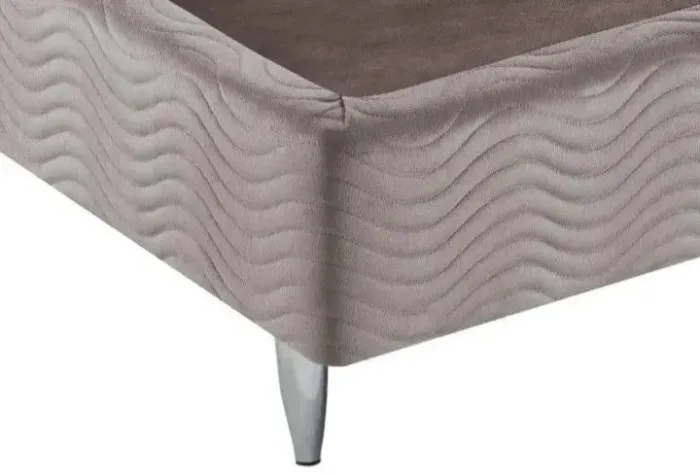 Box Ortobom king size 193x203x23 box semi novo 2 meses de uso