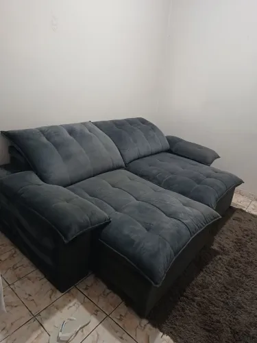 Sofá super macio e confortável