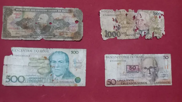 Cédulas antigas