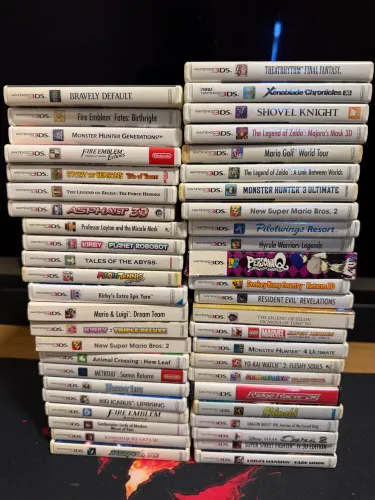 Coleção de jogos Nintendo 3DS