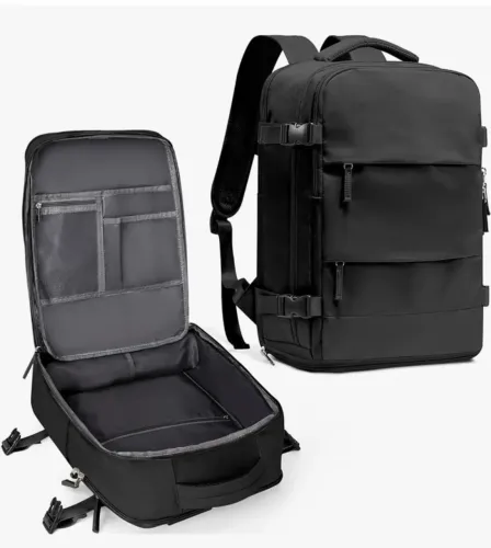 Mochila de Viagem Expansível Grande Capacidade | Compartimento para Notebook | Nova