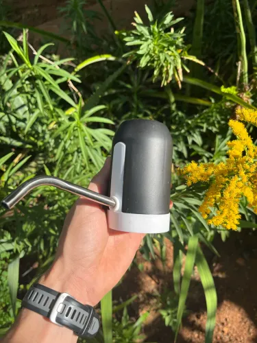 Bomba De Agua Eletrica Automatica Para Galao 10 E 20 Litros Recarregavel - Produto Novo