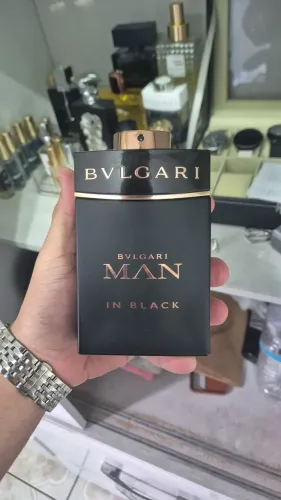 Bvlgari man in black
