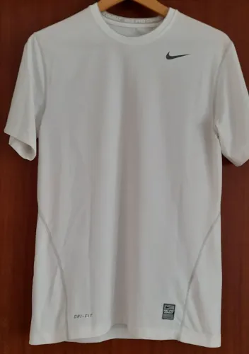 Camisa Nike Pro Combat M Branca 